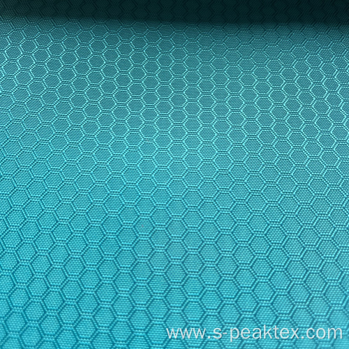 POLYESTER HEXAGON SIXANGLE HONEYCOMB dobby Oxford Fabric